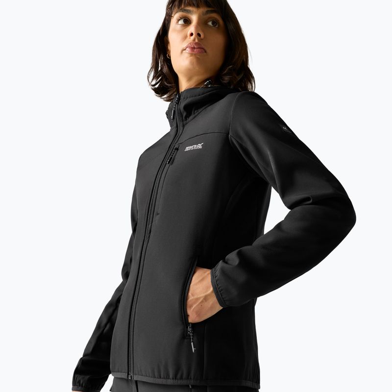 Moteriška softshell striukė REGATTA Ossek black 3