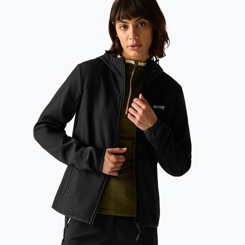 Moteriška softshell striukė REGATTA Ossek black 4