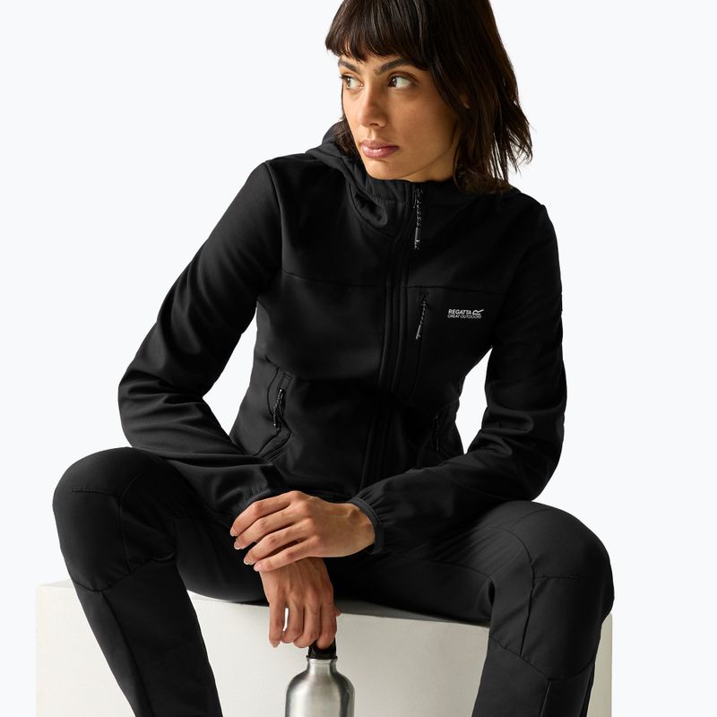 Moteriška softshell striukė REGATTA Ossek black 5