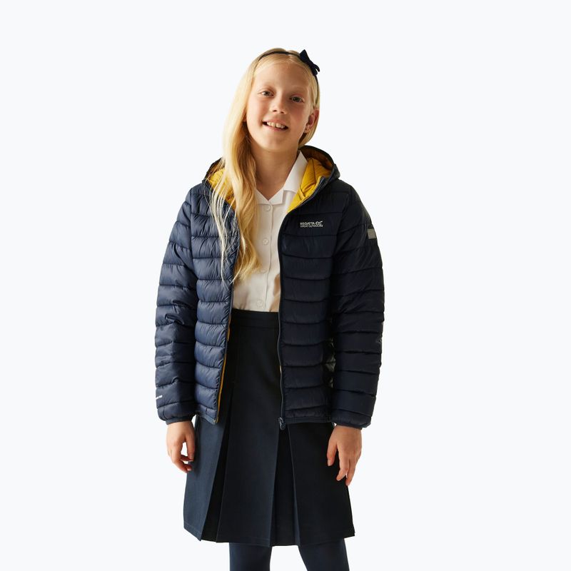 Vaikiška striukė REGATTA Hooded Marizion navy/gold flake 7