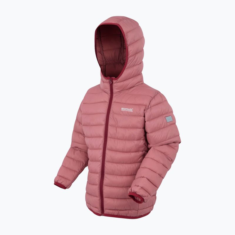 Vaikiška striukė REGATTA Hooded Marizion dusty rose/dark pimiento 3