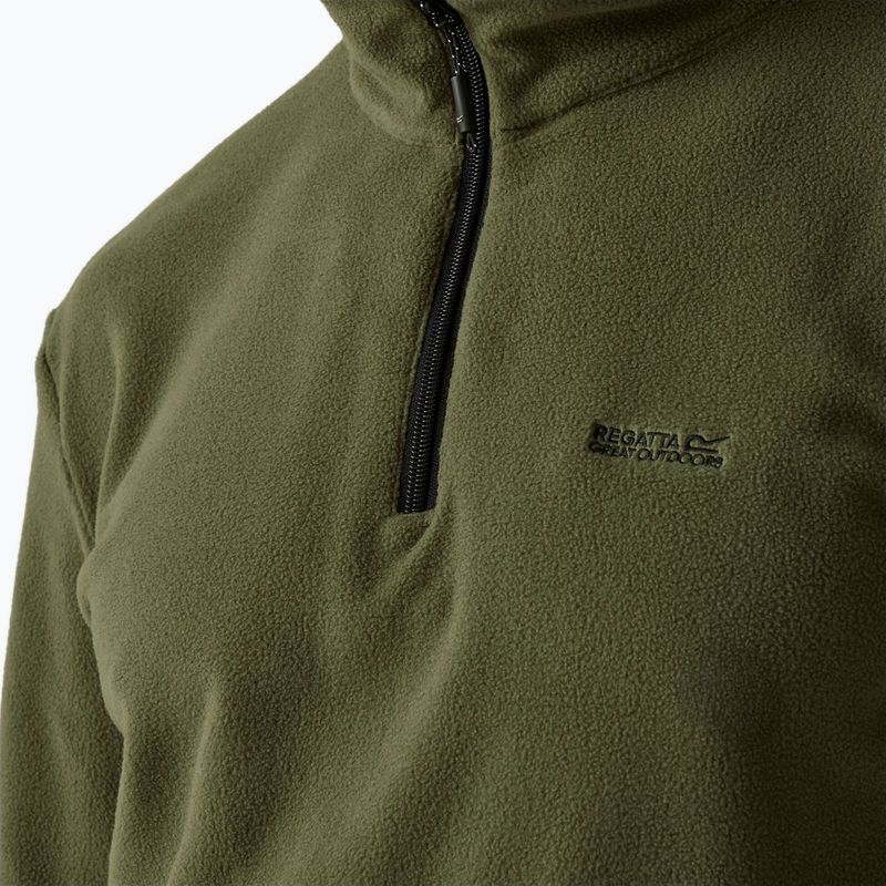 Vyriškas flisinis džemperis REGATTA Thompson olive night 4