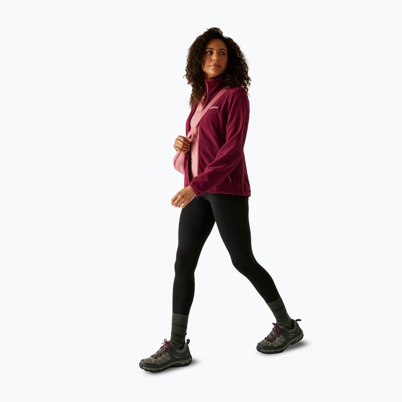 Moteriškas flisinis džemperis REGATTA Floreo IV dark pimento 2