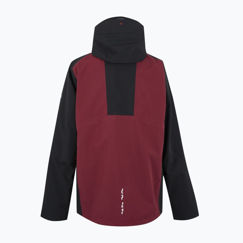Vyriška 3-in-1 striukė REGATTA Sacramento dark maroon/black 11