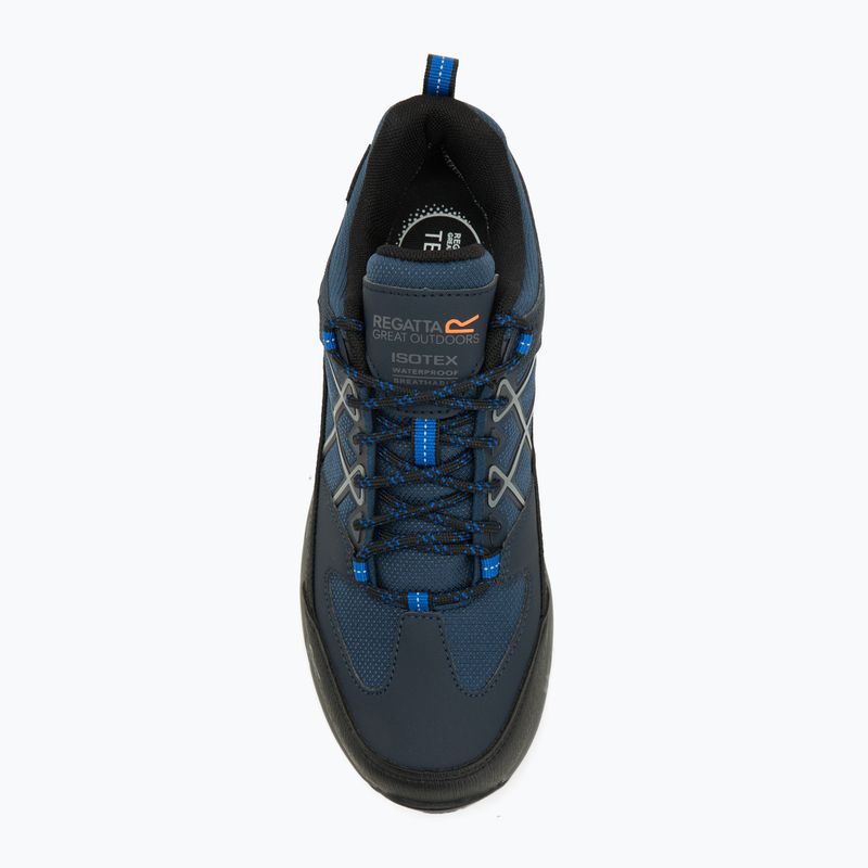 Vyriški trekinginiai batai REGATTA Samaris III Low navy/snorkel blue 5