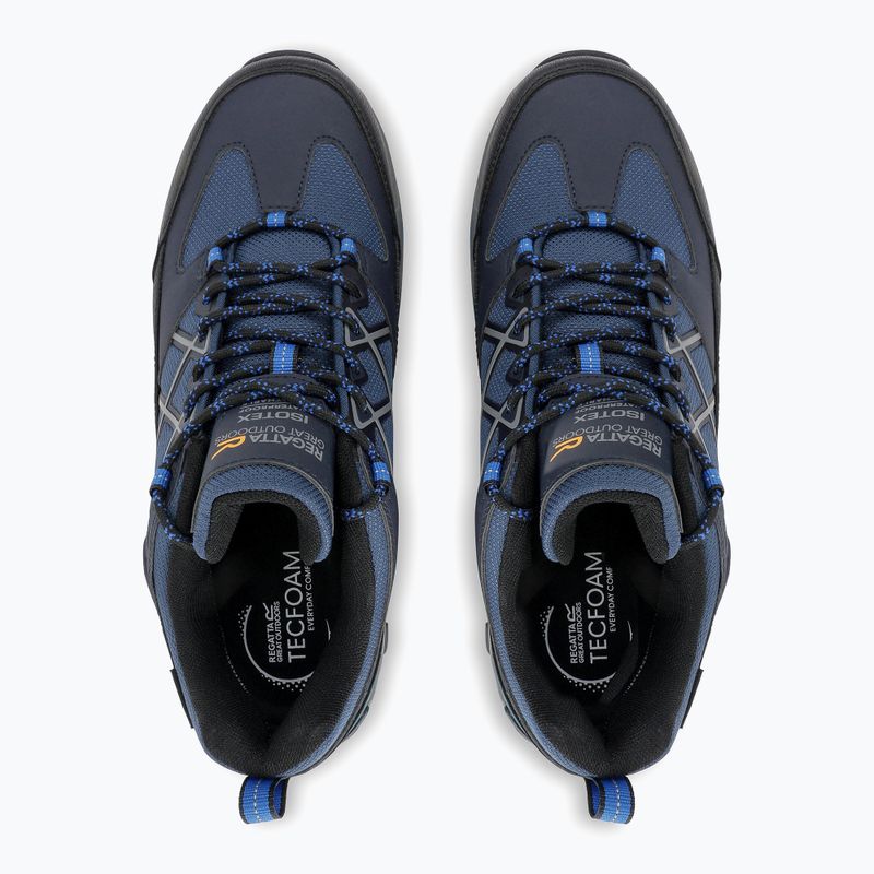 Vyriški trekinginiai batai REGATTA Samaris III Low navy/snorkel blue 6
