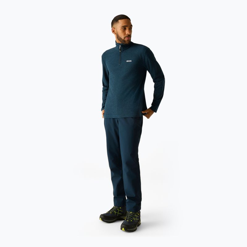 Vyriškas flisinis džemperis Regatta Thompson Marl moonlight denim 2