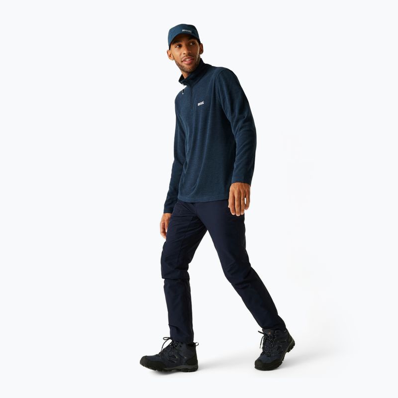 Vyriškas flisinis džemperis Regatta Thompson Marl moonlight denim 3