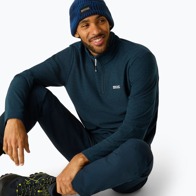 Vyriškas flisinis džemperis Regatta Thompson Marl moonlight denim 7