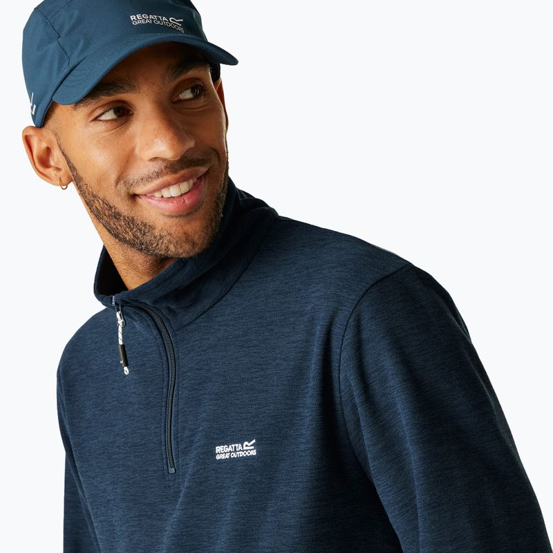 Vyriškas flisinis džemperis Regatta Thompson Marl moonlight denim 8
