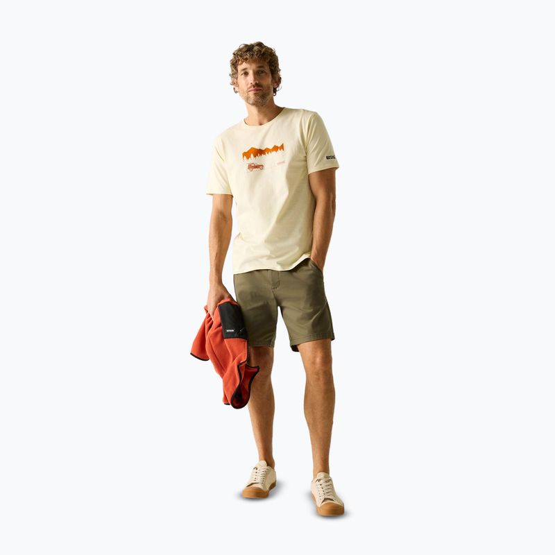 Vyriški marškinėliai Regatta ClineIX white stone wilderness 2