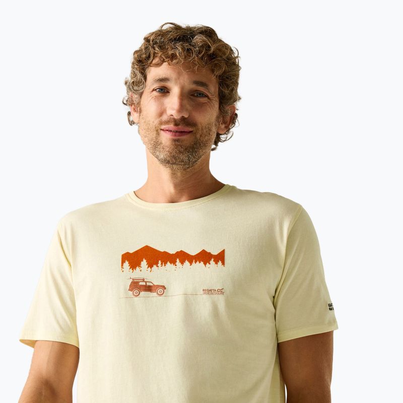 Vyriški marškinėliai Regatta ClineIX white stone wilderness 4