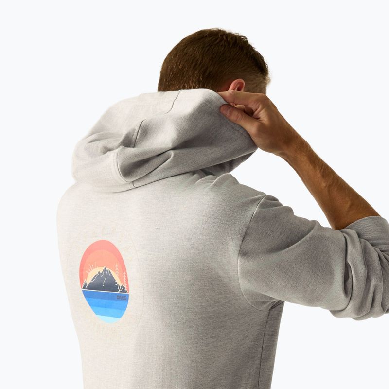 Vyriškas džemperis REGATTA Cline Hoody grey marl 4