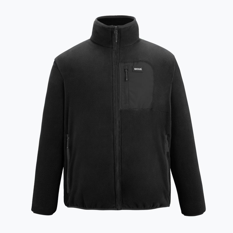 Vyriškas flisinis džemperis REGATTA  Frankie Full Zip Fleece black/black 6