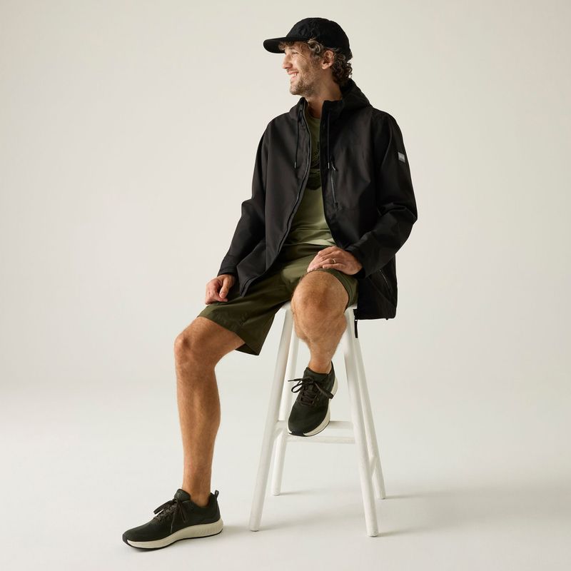 Vyriškas lietpaltis REGATTA Waterproof Shell Frankie black 12