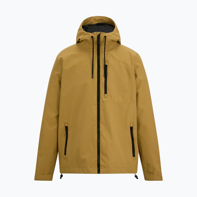 Vyriškas lietpaltis REGATTA Waterproof Shell Frankie wood brown 9