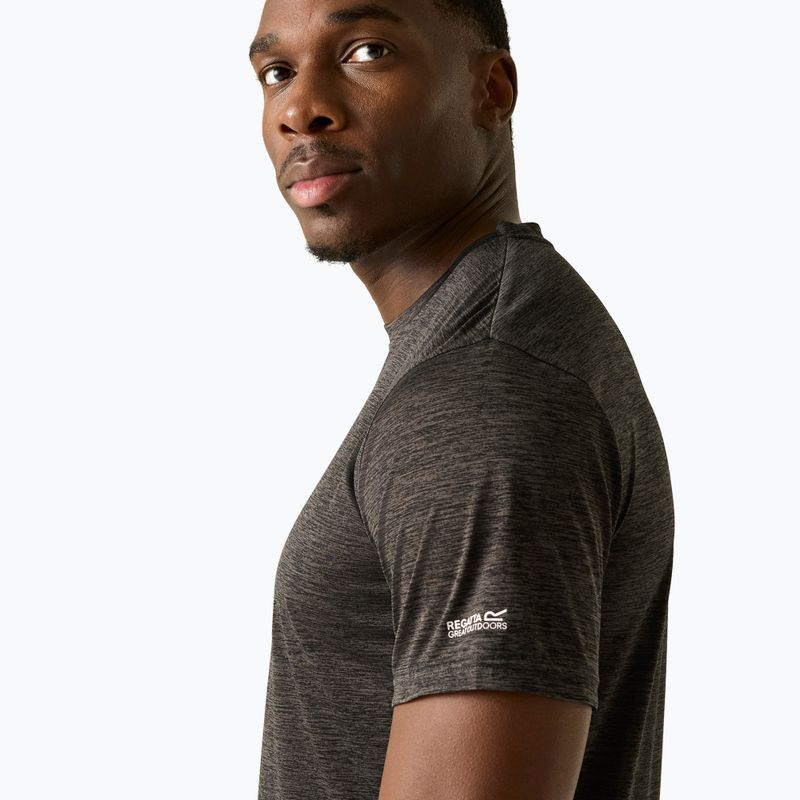 Vyriški trekingo marškinėliai REGATTA Fingal ash marl 4