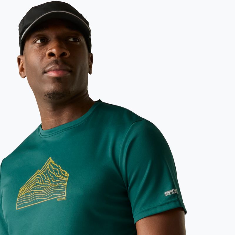 Vyriški žygio marškinėliai REGATTA Fingal mediterranea 4