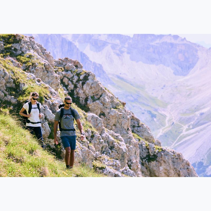 Vyriški žygio marškinėliai REGATTA Fingal dark storm marl 9