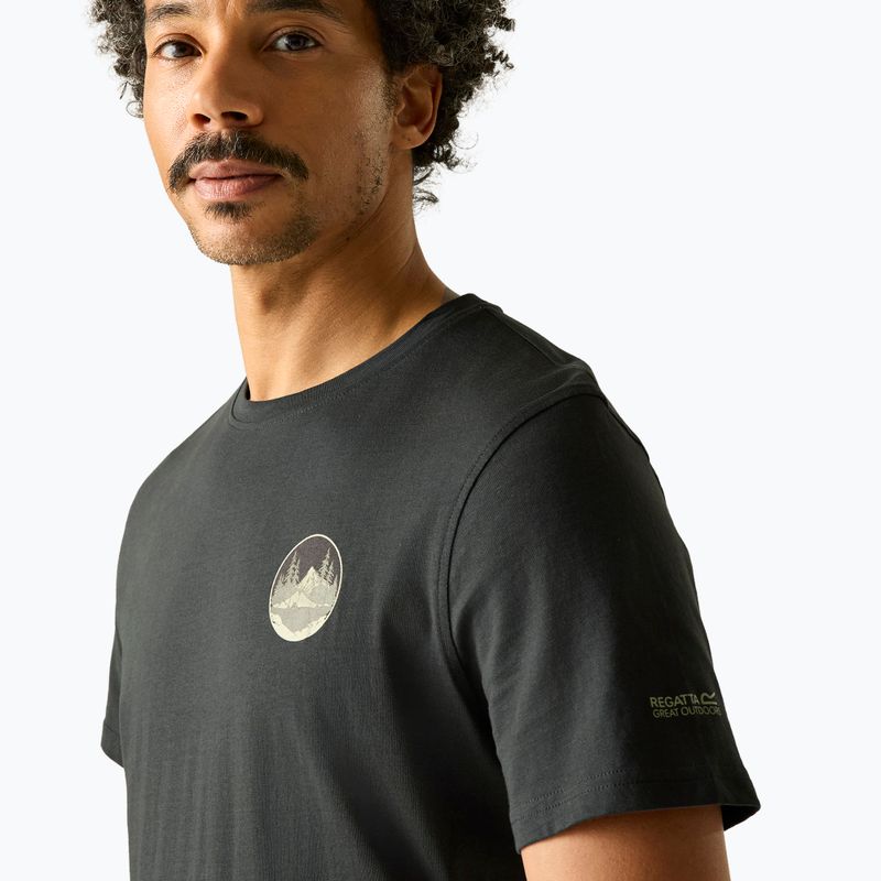 Vyriški žygio marškinėliai REGATTA Breezed ash 4