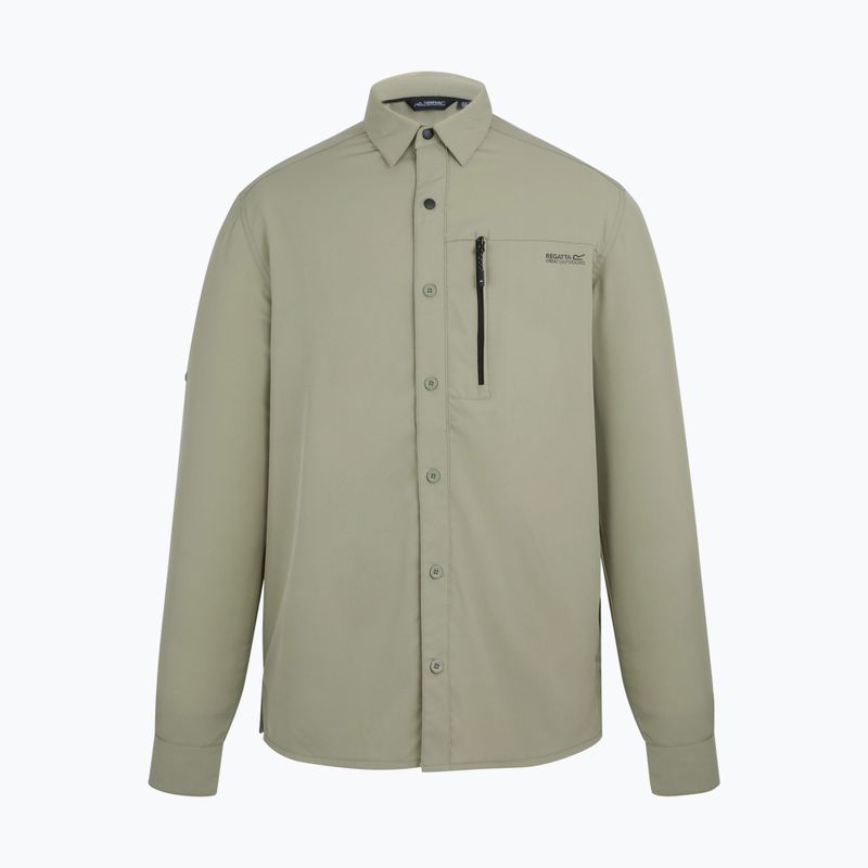 Vyriški marškiniai REGATTA Anti Insect Travel Light abbeystone 6