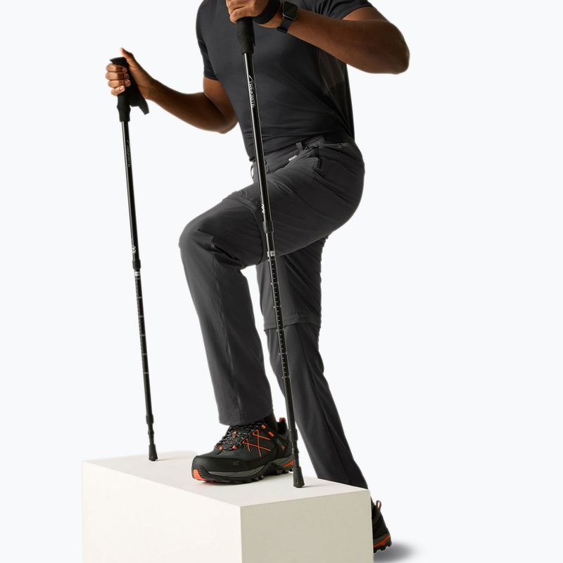 Vyriškos trekingo kelnės REGATTA Anti Insect Travel Light ash 3