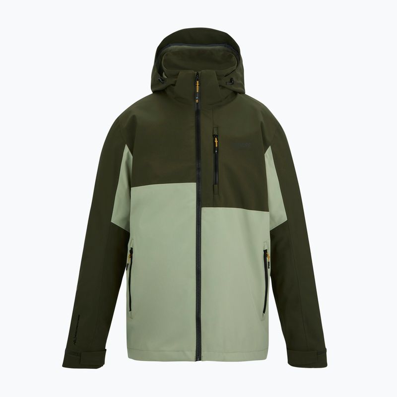 Vyriška lietpaltė REGATTA Waterproof Shell Bosfield light sage/dark khaki 9