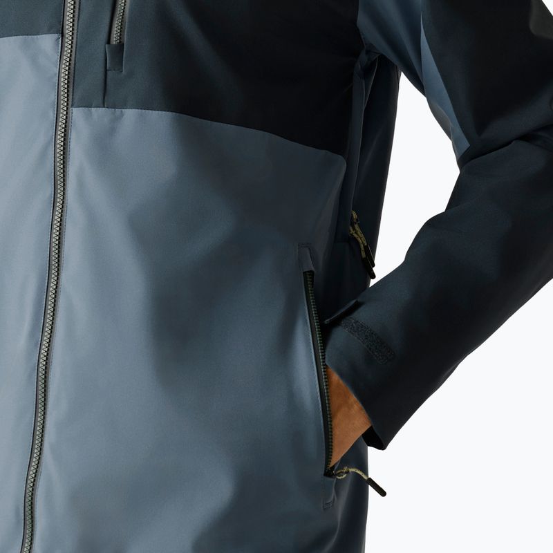 Vyriškas lietpaltis REGATTA Waterproof Shell Bosfield china blue/night sky 8