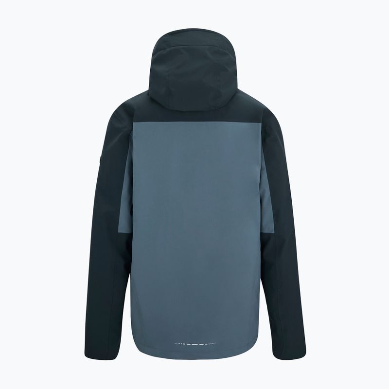 Vyriškas lietpaltis REGATTA Waterproof Shell Bosfield china blue/night sky 11