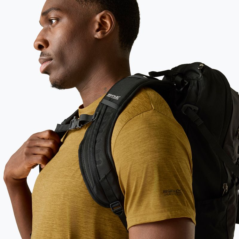 Vyriški žygio marškinėliai REGATTA Fingal Edition wood brown 4