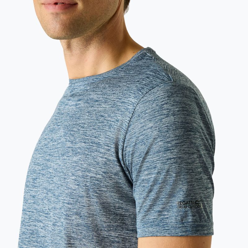 Vyriški žygio marškinėliai REGATTA Fingal Edition china blue 4