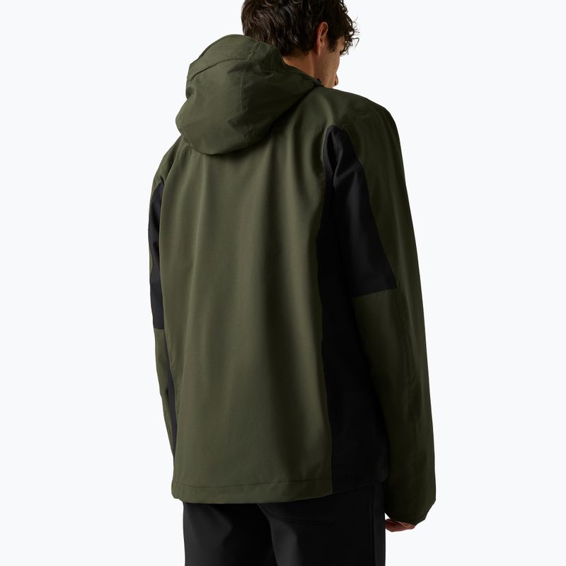 Vyriška lietaus striukė REGATTA Birchdale II dark khaki/black 4