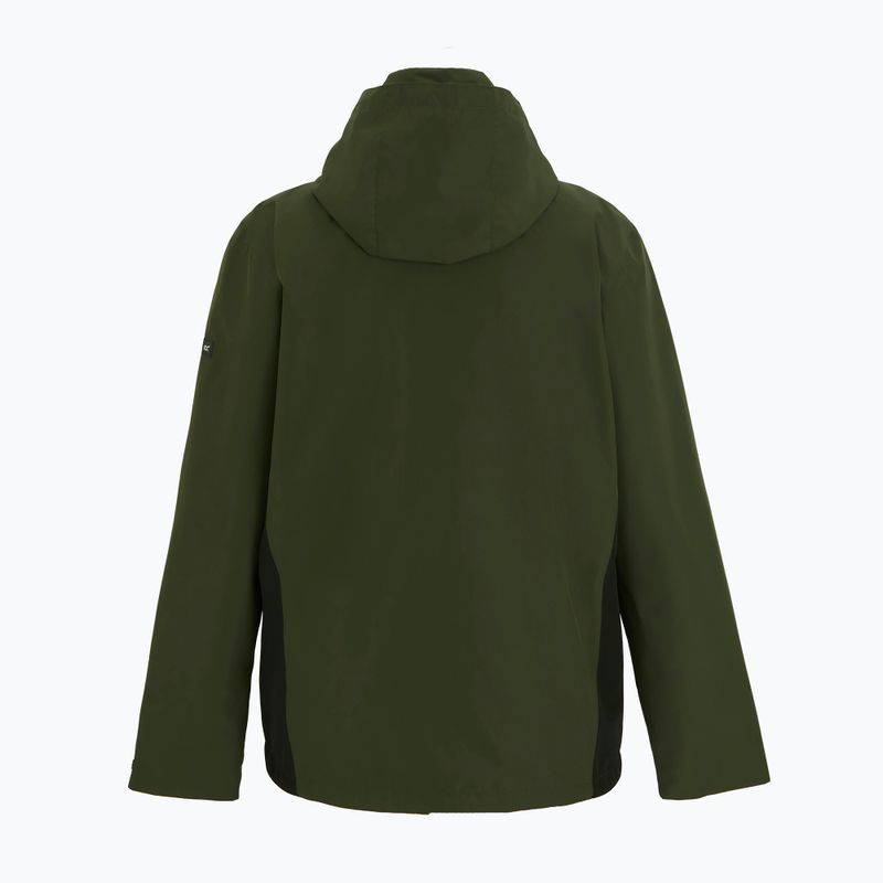 Vyriška softshell striukė REGATTA Matt II dark khaki/black 9