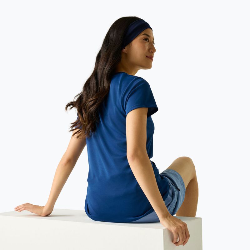 Moteriški žygio marškinėliai REGATTA Fingal aviator blue 4