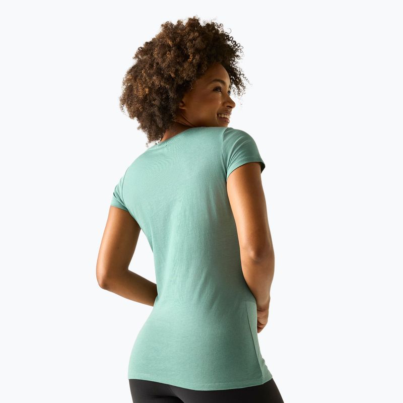 Moteriški trekingo marškinėliai REGATTA Breezed ivy moss 3