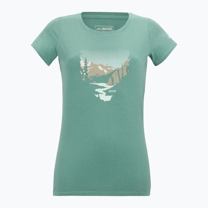 Moteriški žygio marškinėliai REGATTA Breezed ivy moss 6