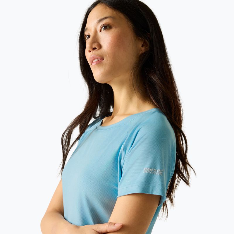 Moteriški žygio marškinėliai REGATTA Limonite washed denim 4