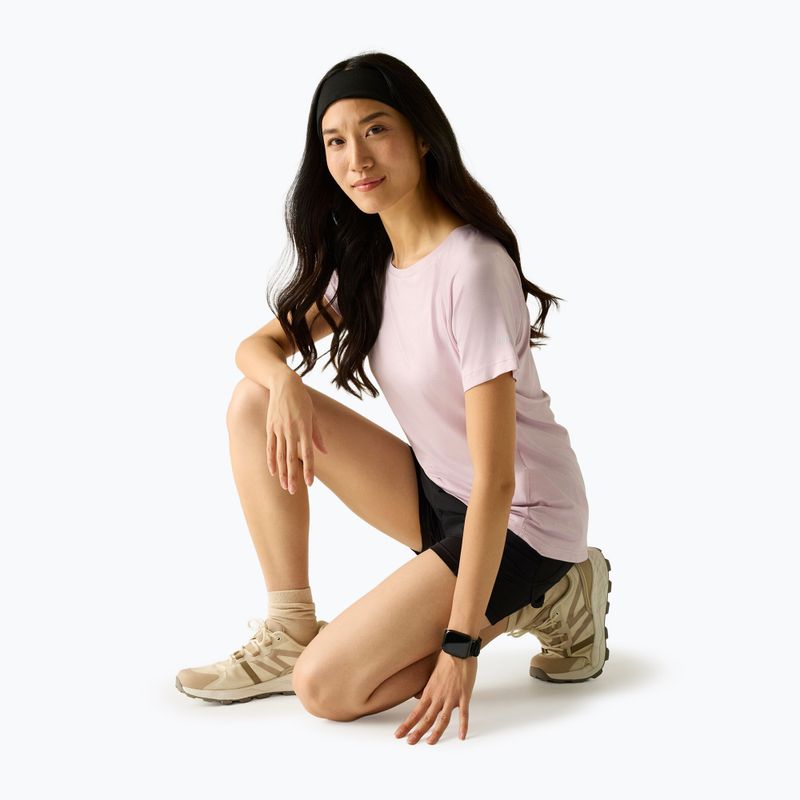 Moteriški žygio marškinėliai REGATTA Limonite powder lilac 4