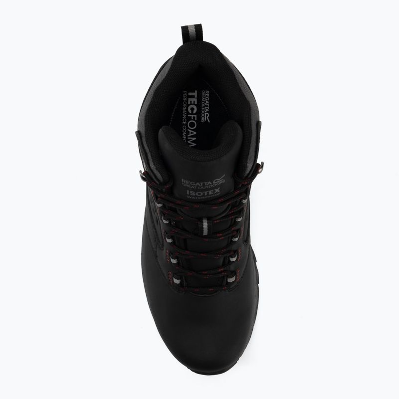 Vyriški žygio batai REGATTA Amble Boot Waterproof black/riored 5