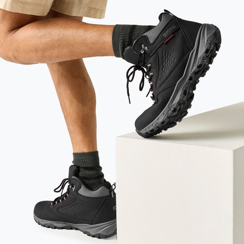 Vyriški žygio batai REGATTA Amble Boot Waterproof black/riored 7