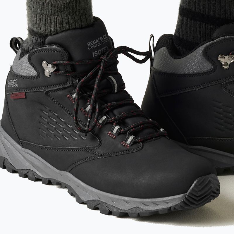Vyriški žygio batai REGATTA Amble Boot Waterproof black/riored 8