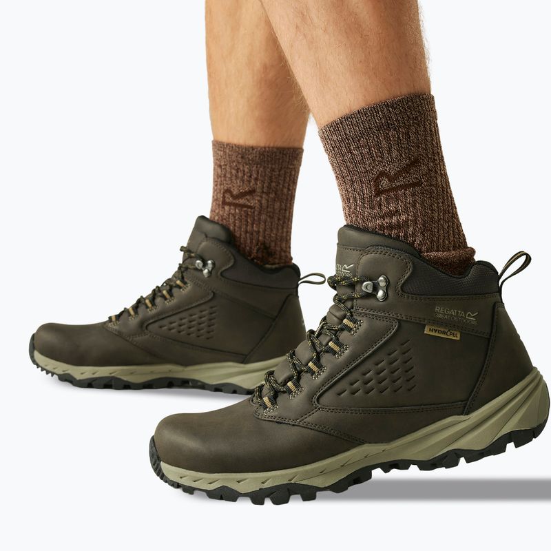 Vyriški žygio batai REGATTA Amble Boot Waterproof peat/tan 5