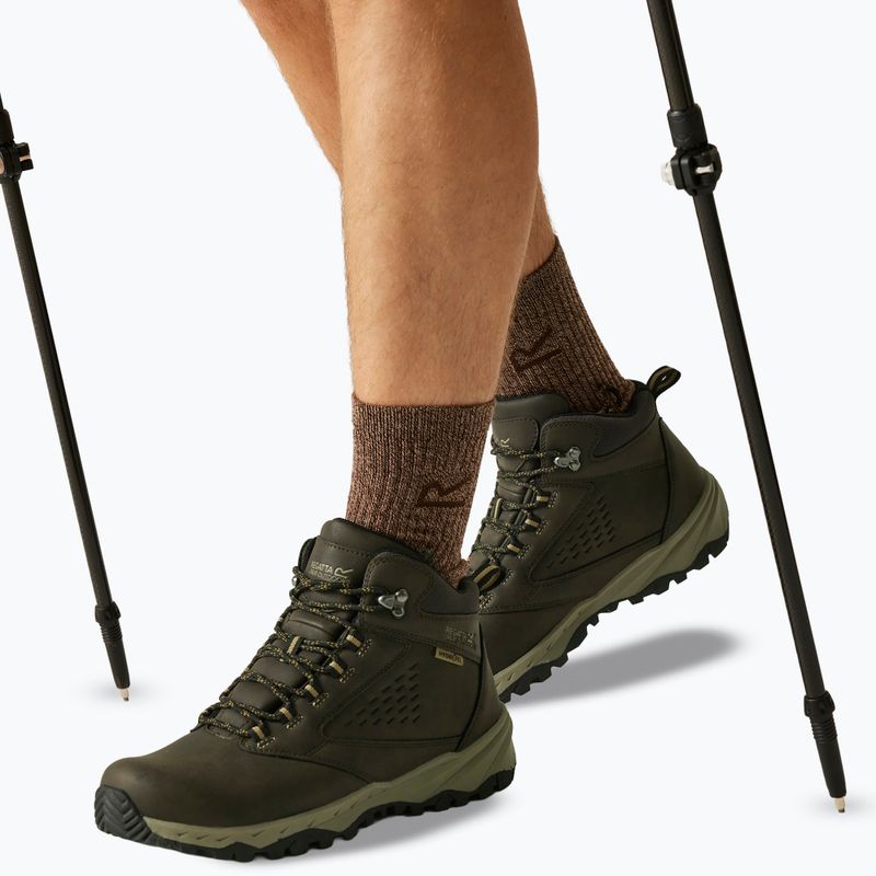 Vyriški žygio batai REGATTA Amble Boot Waterproof peat/tan 6