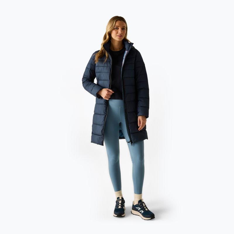 Moteriškas šiltintas paltas REGATTA Amara navy/dusky blue 3