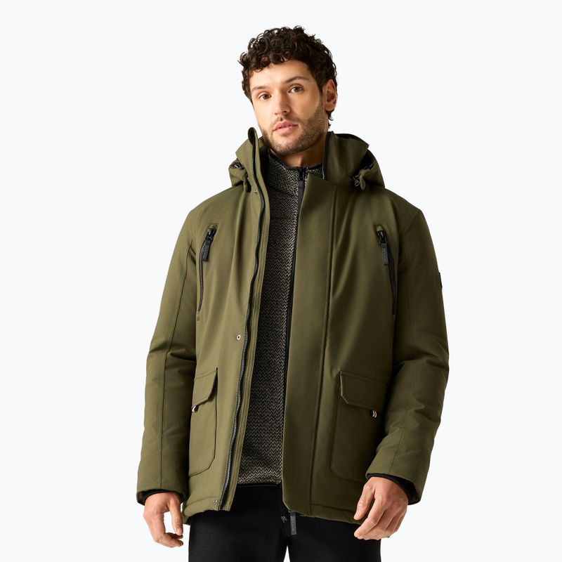 Vyriška lietaus striukė REGATTA Marron dark khaki 4