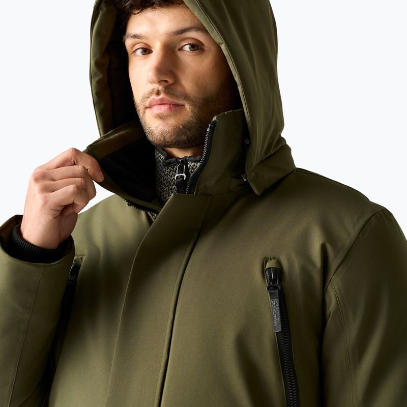 Vyriška lietaus striukė REGATTA Marron dark khaki 5