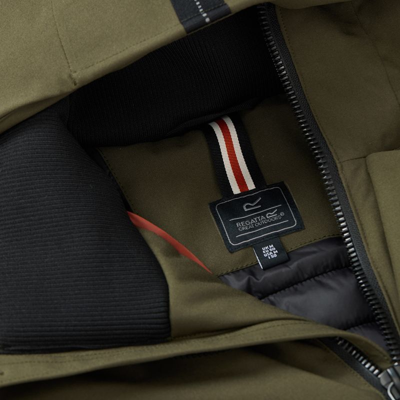 Vyriška lietaus striukė REGATTA Marron dark khaki 13
