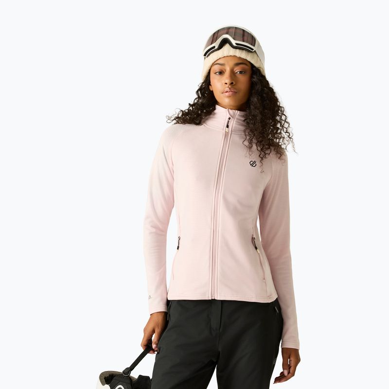 Moteriškas džemperis Dare 2b Lowline Full Zip Core Stretch pink haze