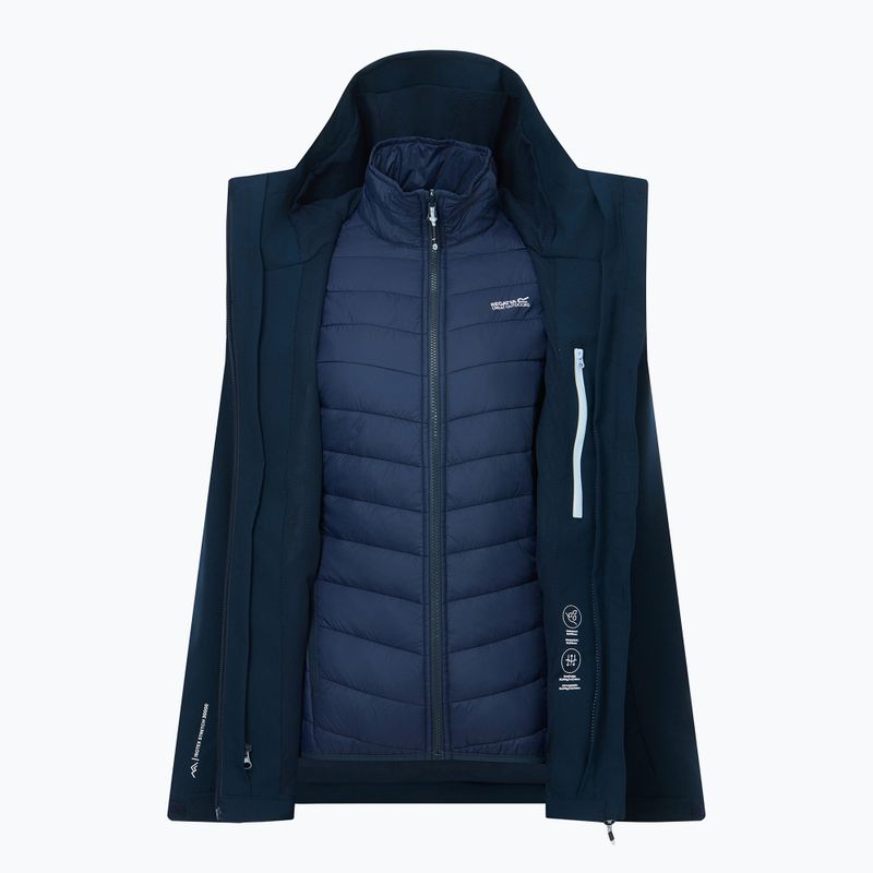 Moteriška 3‑in‑1 striukė REGATTA Wentwood 3in1 navy 13