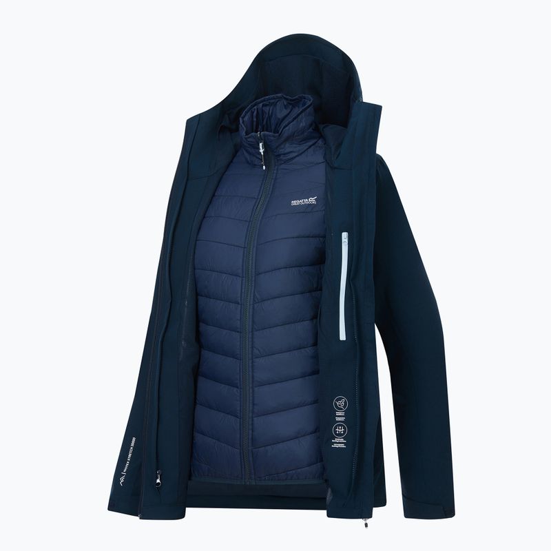 Moteriška 3‑in‑1 striukė REGATTA Wentwood 3in1 navy 14
